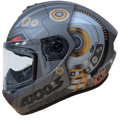CASCO AXXIS DRAKEN S BIONIC A2 TITANIUM MATTE GRAY