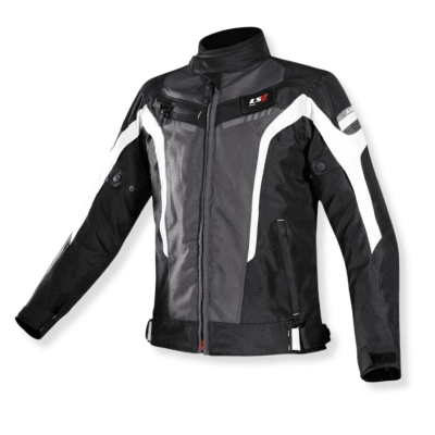 CHAQUETA LS2 WOLF BLACK GRAY